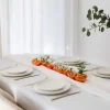Cosy & Trendy Dinerborden Moon White ø 28 cm - 4 Stuks