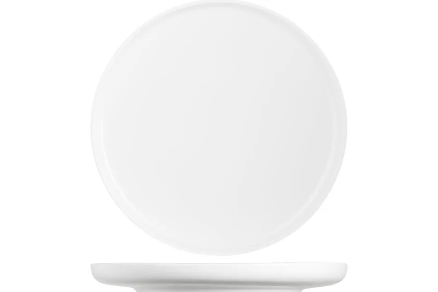 Cosy & Trendy Dinerborden Moon White ø 28 cm - 4 Stuks