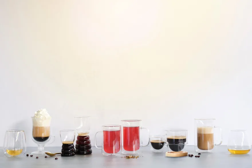 Cosy & Trendy Espresso Glazen Omagio Cafe 100 ml - 2 stuks