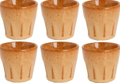 Cosy & Trendy Espresso Kopjes Bistro Mustard Yellow 90 ml - 6 stuks