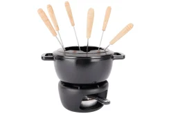 Cosy & Trendy Fondueset Fontestic Gietijzer Black - Ø 18 cm