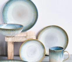 Cosy & Trendy Gebaksbordjes / Kleine Bordjes Listra Ocean ø 15.5 cm - 4 Stuks