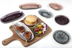 Cosy & Trendy Gebaksbordjes / Tapas Bordjes Streetfood ø 13 cm - 10 Stuks
