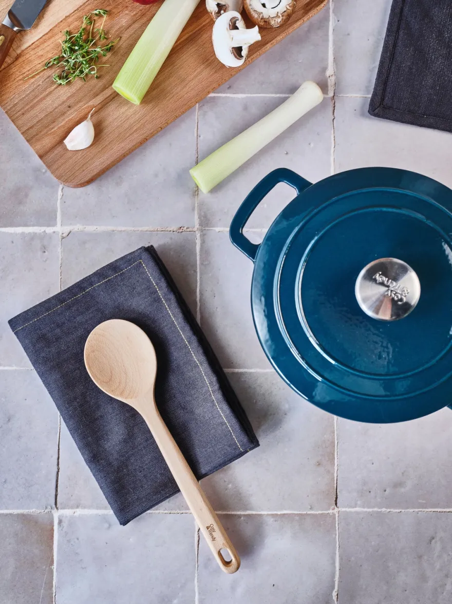 Cosy & Trendy Keukenschort D'nim Donkerblauw