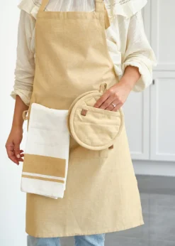 Cosy & Trendy Keukenschort Stoff Amber Gold