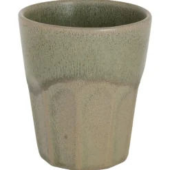 Cosy & Trendy Koffiekopjes / Cappuccino Bekers Bistro Thyme Green 290 ml - 6 stuks