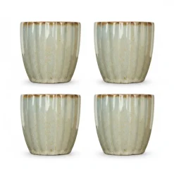 Cosy & Trendy Koffiekopjes / Senseo Kopjes - Astera Ocean Crème - 240 ml - 4 Stuks