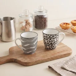 Cosy & Trendy Koffiekopjes / Senseo Kopjes - Nikko Black 190 ml - 6 stuks