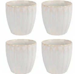 Cosy & Trendy Koffiekopjes / Senseo Kopjes - Astera Pure Wit - 240 ml - 4 Stuks