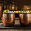 Cosy & Trendy Moscow Mule Cocktailbekers - Antiek Koper - 450 ml - 2 Stuks