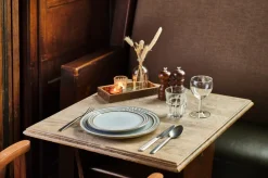 Cosy & Trendy Ontbijtborden / Dessertborden Bistro Vintage White ø 21 cm - 6 stuks