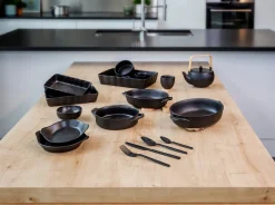 Cosy & Trendy Ovenschaal Yara - Zwart - 26 x 24 x 5 cm / 1.75 liter