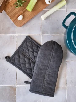 Cosy & Trendy Ovenwant & Pannenlap Set D'nim 2-Delig