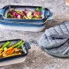 Cosy & Trendy Pannenlap Stoff Black Chambray