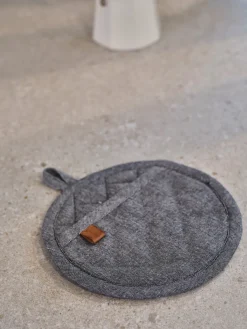 Cosy & Trendy Pannenlap Stoff Black Chambray