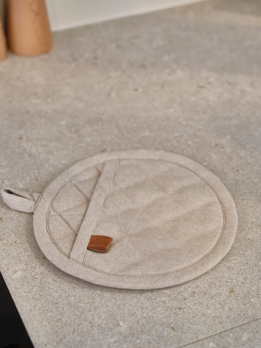 Cosy & Trendy Pannenlap Stoff Sand