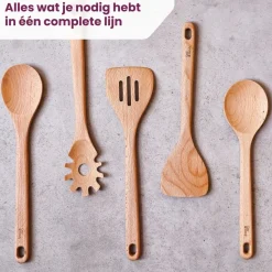 Cosy & Trendy Pollepel Delish Eco Hout 31 cm