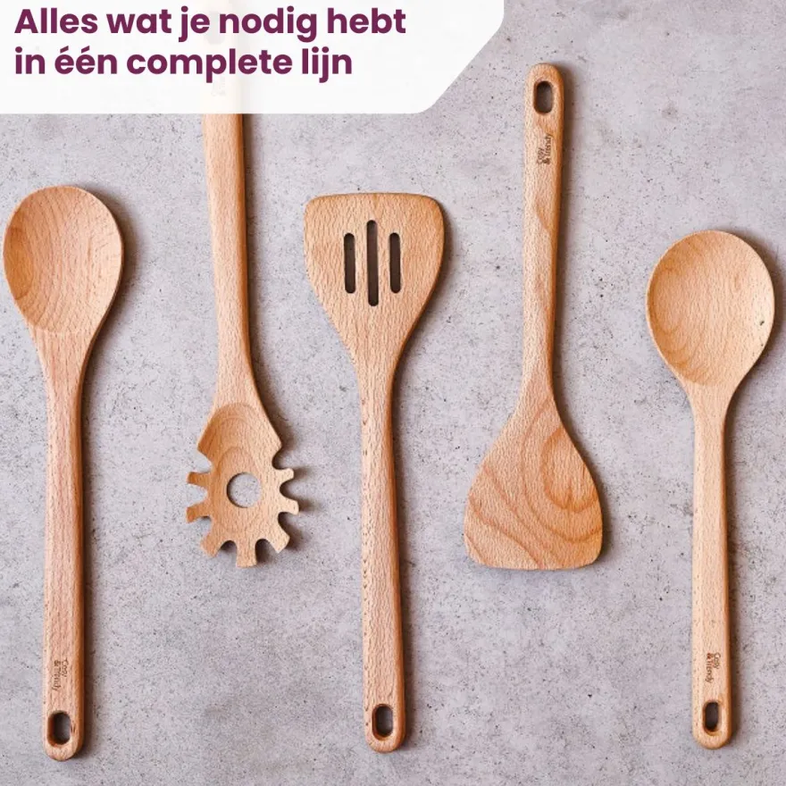 Cosy & Trendy Pollepel Delish Eco Hout 31 cm