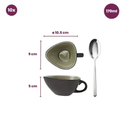 Cosy & Trendy Saucieres Streetfood 170 ml - 10 Stuks