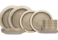 Cosy & Trendy Serviesset Forest 12-delig / 4 personen - 4 dinerborden, 4 soepkommen en 4 dessertborden