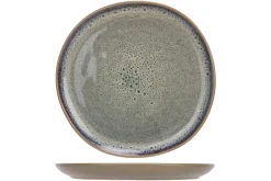 Cosy & Trendy Serviesset Onna Sand Green 18-delig / 6 personen - 6 dinerborden, 6 ontbijtborden en 6 diepe borden