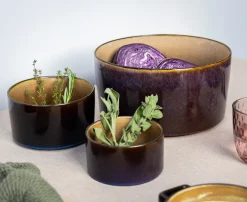 Cosy & Trendy Soepkommen / Kommen - Quintana Amber ø 13 cm / 450 ml - 4 Stuks