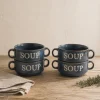 Cosy & Trendy Soepkommen / Kommen Soup Blauw ø 12 cm / 450 ml - 4 stuks