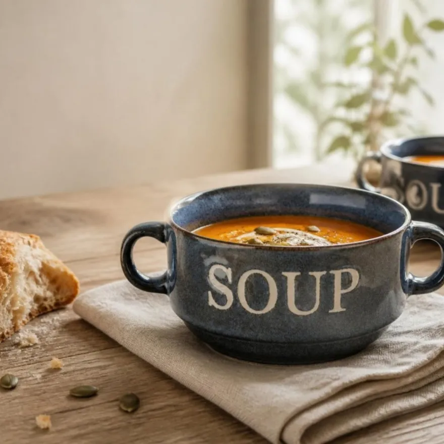 Cosy & Trendy Soepkommen / Kommen Soup Blauw ø 12 cm / 450 ml - 4 stuks