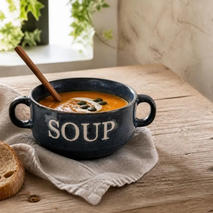 Cosy & Trendy Soepkommen / Kommen Soup Blauw ø 12 cm / 450 ml - 4 stuks