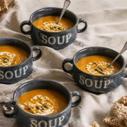 Cosy & Trendy Soepkommen / Kommen Soup Blauw ø 12 cm / 450 ml - 4 stuks