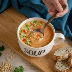 Cosy & Trendy Soepkommen SOUP Creme ø 11 cm / 500 ml - 6 stuks