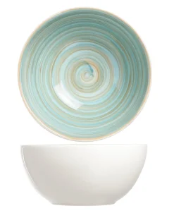 Cosy & Trendy Soepkommen Turbolino Blauw ø 15 cm - 6 stuks / 500 ml - 6 stuks