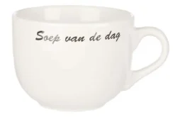 Cosy & Trendy Soepkom Soep van de Dag Wit ø 11 cm / 500 ml