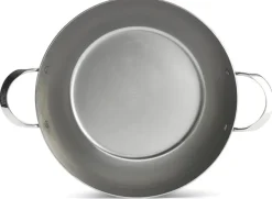 De Buyer Hapjespan / Sauteuse met 2 handvaten - Mineral B Pro - ø 32 cm / 5.5 liter - zonder anti-aanbaklaag