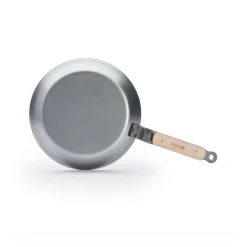 De Buyer Koekenpan Mineral B Hout - ΓΈ 24 cm - zonder anti-aanbaklaag