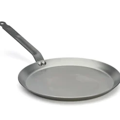 De Buyer Pannenkoekenpan / Crepepan Carbone Plus - Plaatstaal - ΓΈ 26 cm - zonder anti-aanbaklaag