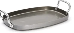 De Buyer Plancha Mineral B Pro - 38 x 26 cm - zonder anti-aanbaklaag