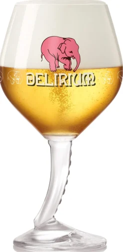 Delirium Bierglazen op Voet - 330 ml - 2 stuks