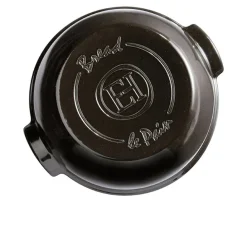 Emile Henry Broodbakvorm rond - Keramiek - Fusain - ø 29.5 cm / 5.2 Liter