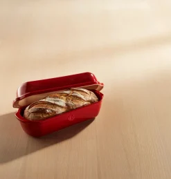 Emile Henry Broodbakvorm voor Groot Brood Grand Cru - 39 x 16 x 15 cm / 2.3 liter
