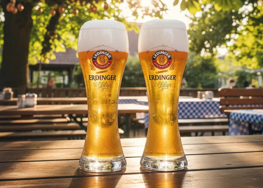 Erdinger Bierglazen Weizen - 500 ml - 2 stuks