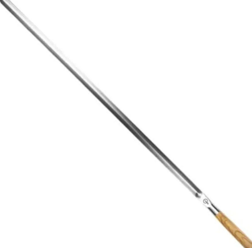 Forged BBQ Spies Churrasco - Olijfhout / Staal - V - vorm - 60cm