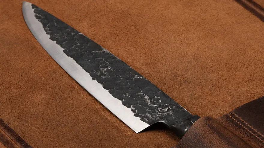 Forged Messen beschermhoes - Geschikt voor 8 messen - 100% pull-up rundleer
