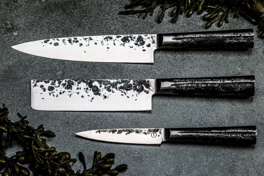 Forged Messenset Intense - 3 - delig - Koksmes, Hakmes en Universeel mes