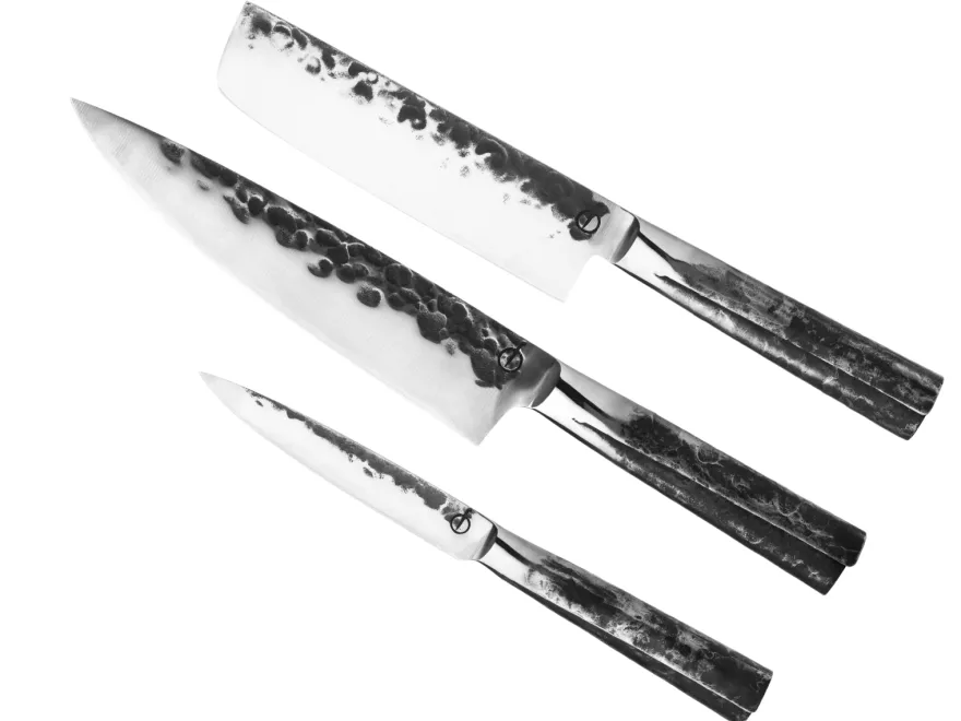 Forged Messenset Intense - 3 - delig - Koksmes, Hakmes en Universeel mes