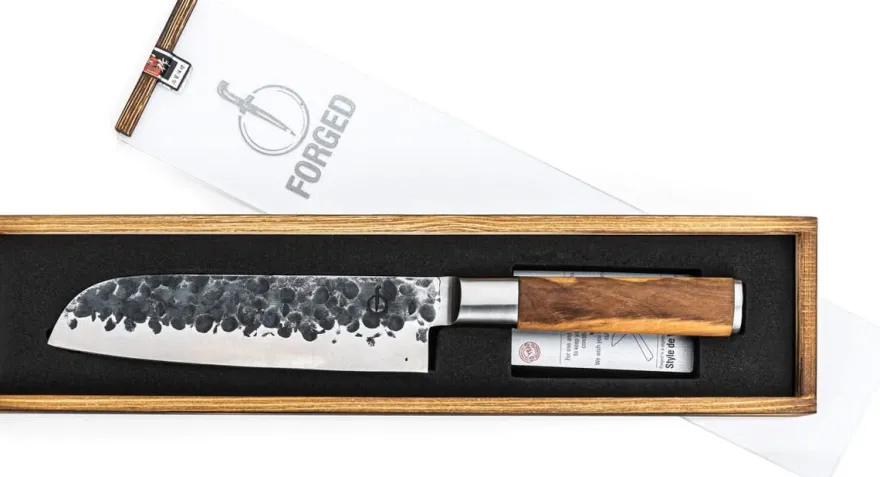 Forged Santokumes Olive 18 cm