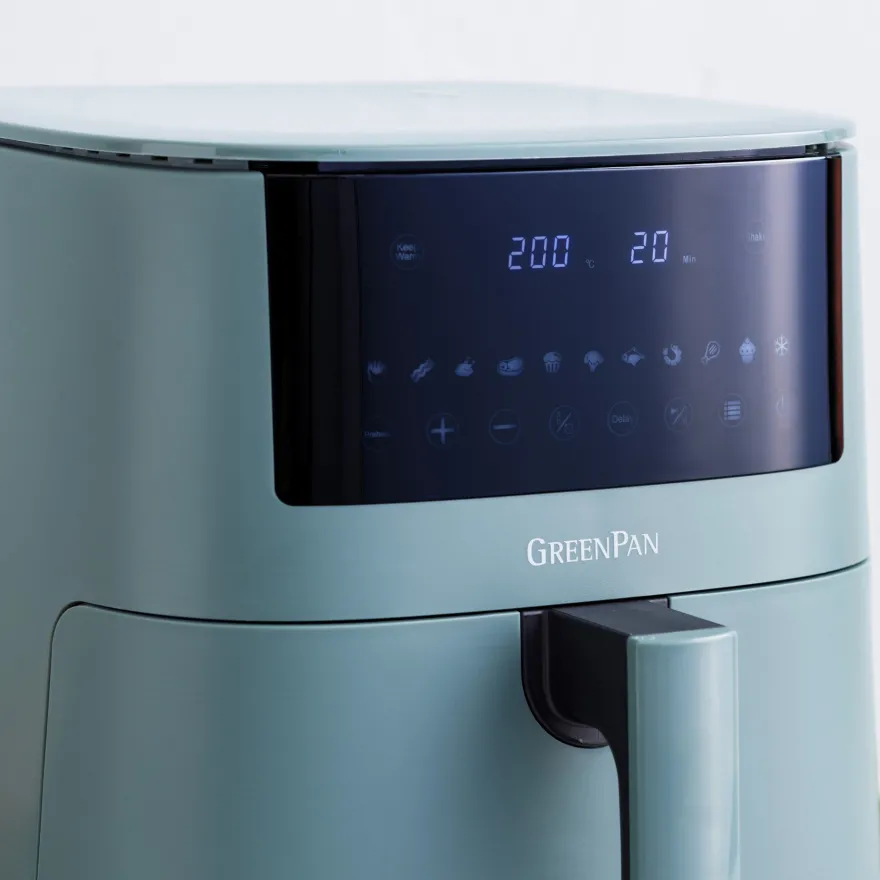GreenPan Airfryer Bistro XXL - Smokey Blue - 7.2 Liter