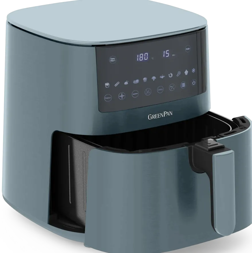 GreenPan Airfryer Bistro XXL - Smokey Blue - 7.2 Liter