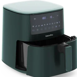GreenPan Airfryer Bistro XXL - Pine Green - 7.2 Liter
