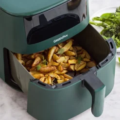 GreenPan Airfryer Bistro XXL - Pine Green - 7.2 Liter